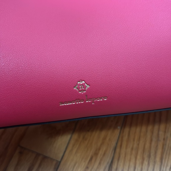 Nanette Lepore Niccola Dome Satchel Convertible Satchel Pink - Picture 8 of 14